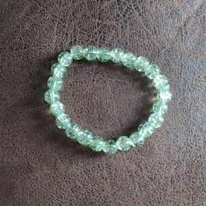 2$ Add On⭐ Green Crackled Colorful Natural Stone Bracelet